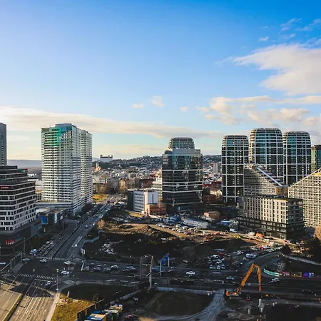 Apartment Sag 20th Floor Klingerka Castle View Free Parking Free Wifi Pressburg