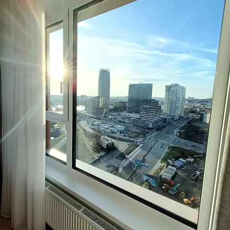 Sag 20th Floor Klingerka Castle View Free Parking Free Wifi Pressburg